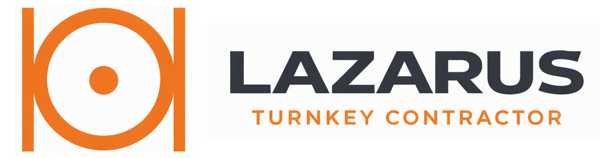 Lazarus Turnkey Contractor Logo Variant